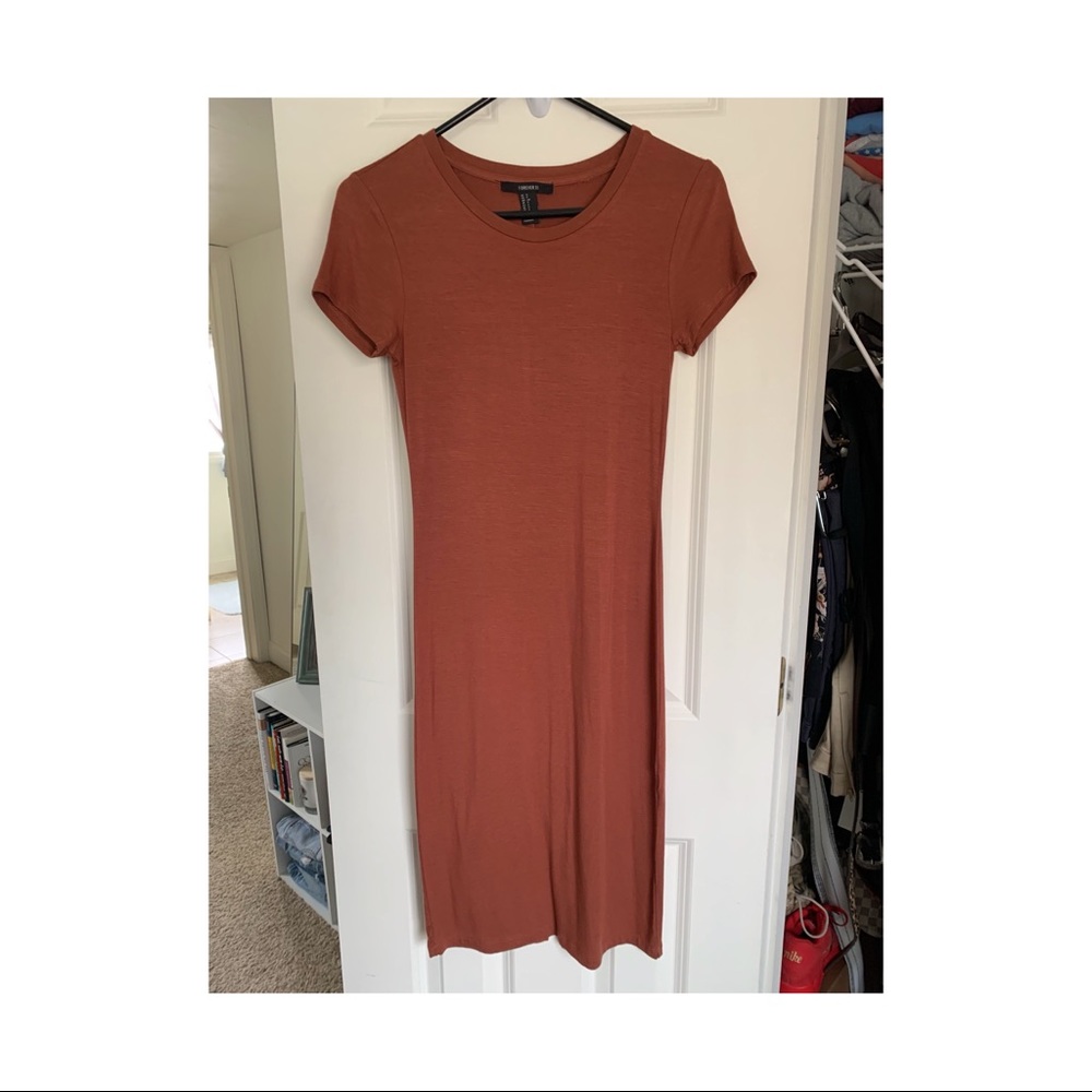 Forever 21 | long fitted dress